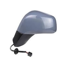 SPJ E-4013 Dış Dikiz Aynası Mokka Trax Elektrikli Ayna 12- Astarlı Kor Noktalı Sol