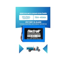 Victory Xl Klass Batarya Standart Kapasite Lifepo4 72v 45ah Elektrikli Motosiklet Bataryası