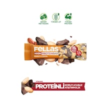 Fellas Yer Fıstığı ve Kakaolu Yüksek Protein Bar 45 Gr x 12 Adet