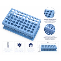 Tüp Sporu S Sekıllı Plastık 13 Mm 50 Delıklı Mavi