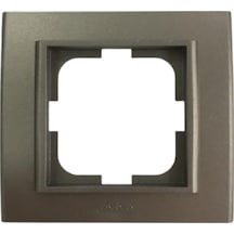 Mina Metallıc Tekli Çerçeve Antrasit