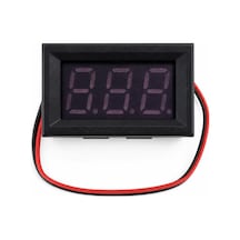 Voltmetre Digital 0-100v Dc 48x29x22 Ekonomik 2 Kablolu Dvm-568p-2
