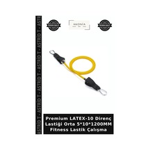 Premium Latex-10 Direnç Lastiği Orta 5 10 1200mm Fitness Lastik Çalışma Çok Renkli