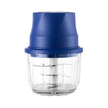 Geeroyoo Elektrikli Sarımsak Blenderı 350ml Cam Kase 6 Blatlı Bıçak Mavi Ev Profesyonel Mutfak Aleti Sarımsak Ezici Ve Çizici Diğer