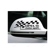 Opel Sticker (Sağ Sol Takım ) Opel Zafer Yan Ayna Araba Sticker