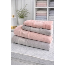 Özdilek Blossom Best Set Hamam Takımı Pembe-gri Çok Renkli
