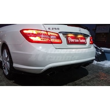 Mercedes E250 Coupe Arka Tampon Ekleri ---Fibersan Tuning