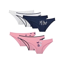 Nicoletta Kadın Külot 7 Li Paket Mıxcolor 13725 R22 Çok Renkli