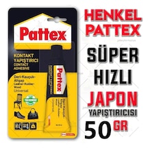 Pattex Yapıştırıcı Deri-Kauçuk-Ahşap 50Gr