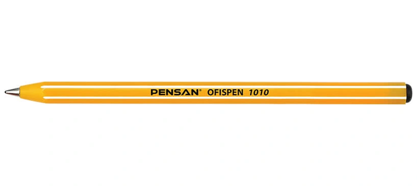 Pensan 1010 Tükenmez Kalem Ofispen 60lı Siyah Çok Renkli