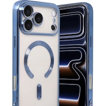 Apple Uyumlu iPhone 17 Pro Kross Magneticsafe Kapak Mavi