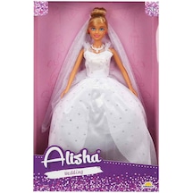 3381 Sun-rst-sıs-gelinlikli Manken Bebek Alisha 29 Cm - Sunman