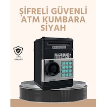 Işıklı Sesli Şifreli Atm Görünümlü Kasa Kumbara