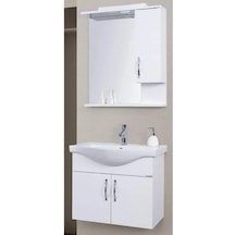 80 Cm Mdf Life Banyo Dolabı Suntalam Siyah