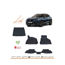 Cupra Formentor 3d Havuzlu Paspas Üst Kademe Bagaj Havuzu Seti