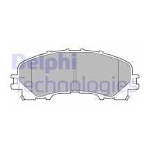 Delphı Ön Fren Balatası Renault Koleos Iı 16 Nıssan X-traıl Iıı 16 Infınıtı Qx50 13 Lp3183 D10604cc0a 410608710r D10604ga5a