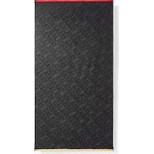 Gsstore Galatasaray Jakarlı Plaj Havlusu 70 x 140 U251465 Siyah
