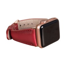 Apple Watch Uyumlu Deri Kordon 42-44-45mm Slim V4ef Diğer