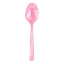 Roll-up Pembe Renkli Kaşık 25 Adetli