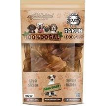 Rakun Dana Kulak Etli Yetişkin Köpek Ödülü 100 G