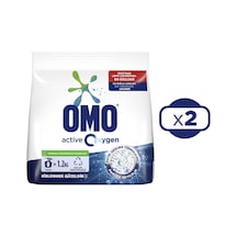 Omo Matik Active Oxygen Toz Deterjan 2 x 1200 G