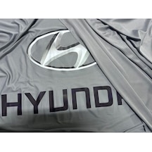 Hyundai İ10 2 Hatchback 2013-2016 Gri Kumaş Garaj Brandası Penye Branda Örtü