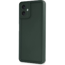 Newface Samsung Galaxy A06 Kılıf Viera Silikon - Koyu Yeşil