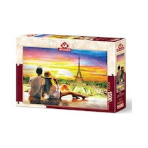 Art Puzzle 1500 Parça Günbatımında Romantizm 5382