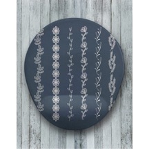 Sarmaşıklar Oval Bilek Destekli Mouse Pad Mousepad