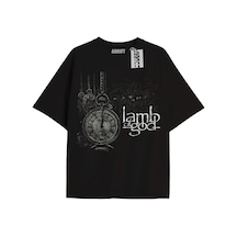 Adrift Kod Presss Unisex Siyah Lamb Of God T-shirt 93947tt Siyah