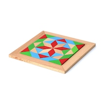 Ahşap Tangram 23x23 Cm
