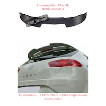 Seat Leon Mk2.5 Spoiler Bagaj Üstü Tavan Yarasa Spoyler Boyasız