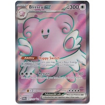 Blissey Ex 201 - Pokemon Twilight Masquerade - Pokemon Kartı Mint