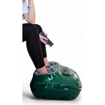 Jade Master Ayak Masaj Aleti Hava Sıkıştırma Aparatlı Ayak Bacak Masaj Aleti Yeşil