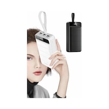 50.000 Mah Powerbank Turbo Hızlı Led Göstergeli Android İos Uyumlu Taşınabilir Askılı Beyaz 50.000 Mah Powerbank Turbo Hızlı Led Göstergeli Android İos Uyumlu Taşınabilir Askılı Beyaz