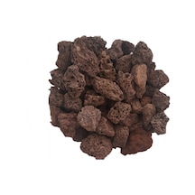Pomza 5 KG 10-15 Mm Kırmızı Pomza Lav Taşı Lav Kırığı Ponza Taşı