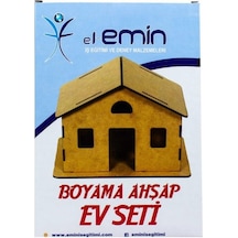 Ahşap Boyama Ev Mini Ahşap Boyama Ölçülere Dikkat