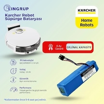 Karcher Rcv 3 Robot Süpürge Uyumlu Batarya 3200 Mah -