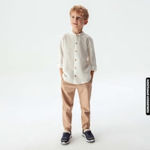 Xo Kids Erkek Dark Pantolon 4-8 Yaş 64717 Epnt12024 Camel 001
