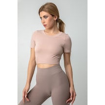 Doremi Dikişsiz Kısa Spor Üst 001