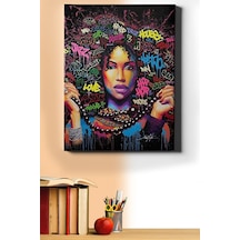 Webstyle Sayılarla Boyama Seti Kasnaklı Afrika Esintisi 40 X 50 Cm
