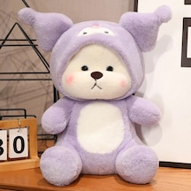 Sevimli Lina Oyuncak Ayı Peluş Oyuncak Hediye 30 Cm Pembe