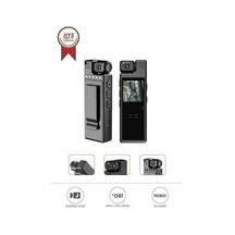 Pazly Cmr-19 Siyah 4k 180 Vücut Kamerası, Wifi Gece Görüş, Aksiyon Kamerası Siyah