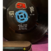 Gönül Yazar Buruk Acı / Sen Bensiz Ben Sensiz 1969 - Arya Plak - Ks. 103/104 - 45'lik