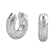 5618306 Swarovski Küpe Dextera:Pe Hoop S /Cry/Rhs Gümüş