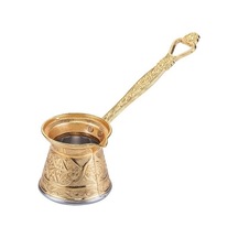 Kosova 6 No Zamak Döküm Cezve Altın Ayv-0063