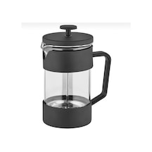 French Press Bitki Çayı Demleme Bardağı 400 Ml Siyah