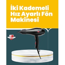 Tüm Saç Tipleri İçin 2200w Güçlü Fön Makinesi