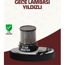 Galaxy Efektli Led Projektör Taşınabilir Yıldız Gece Lambası - Karışık