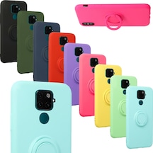 Fitcase Huawei Mate 30 Lite Kilif Viktor Ring Arka Kapak 396200799